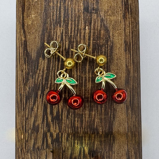 Cherry Delight Drop Earrings