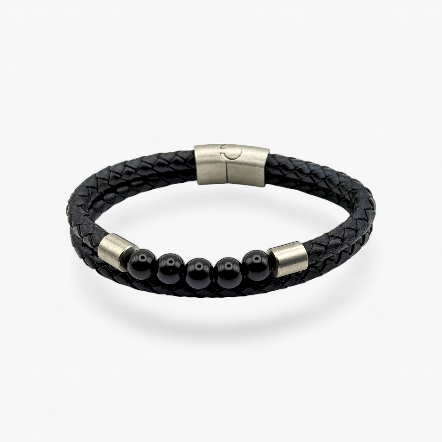 Stacked Leather Bracelet