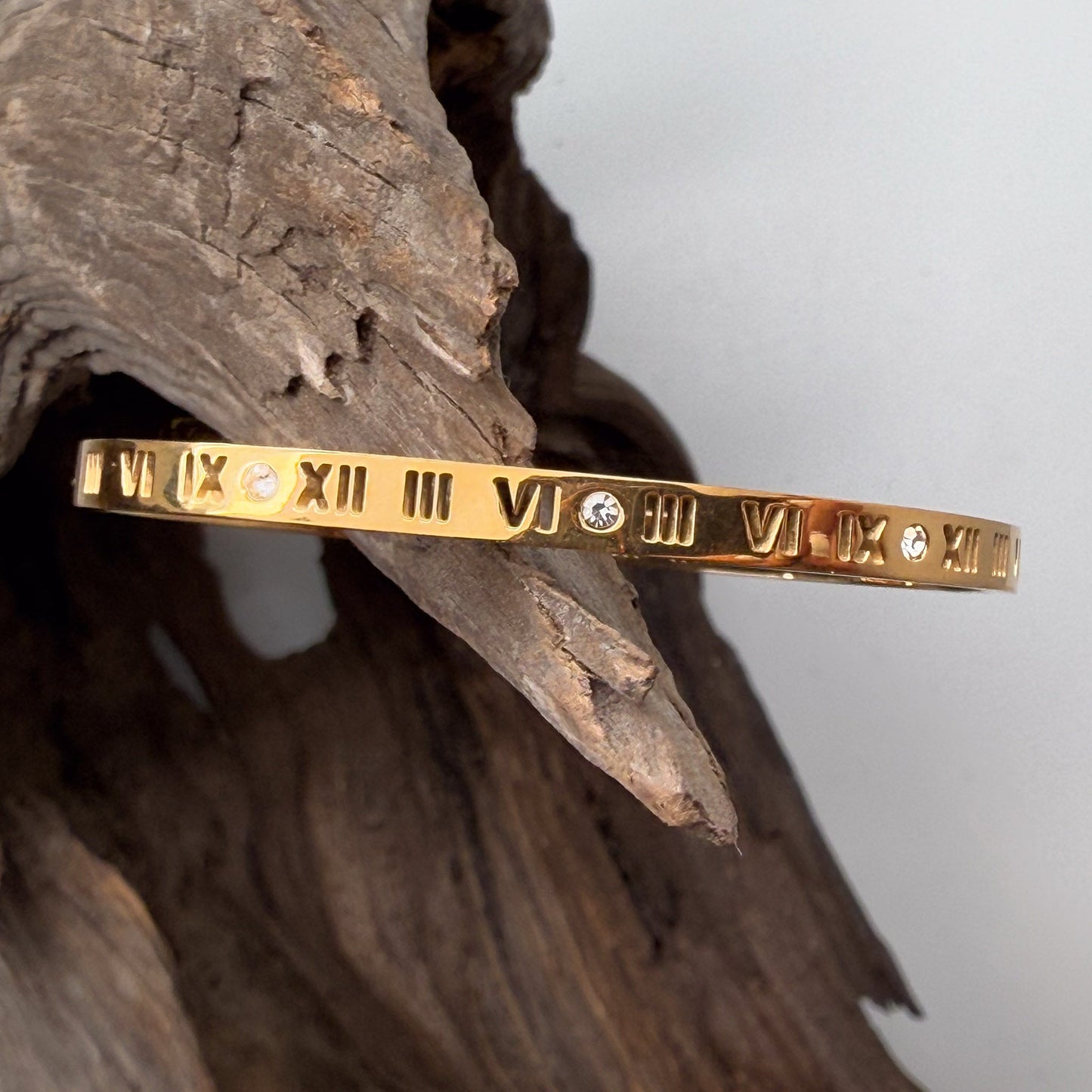 Roman numeral bracelet